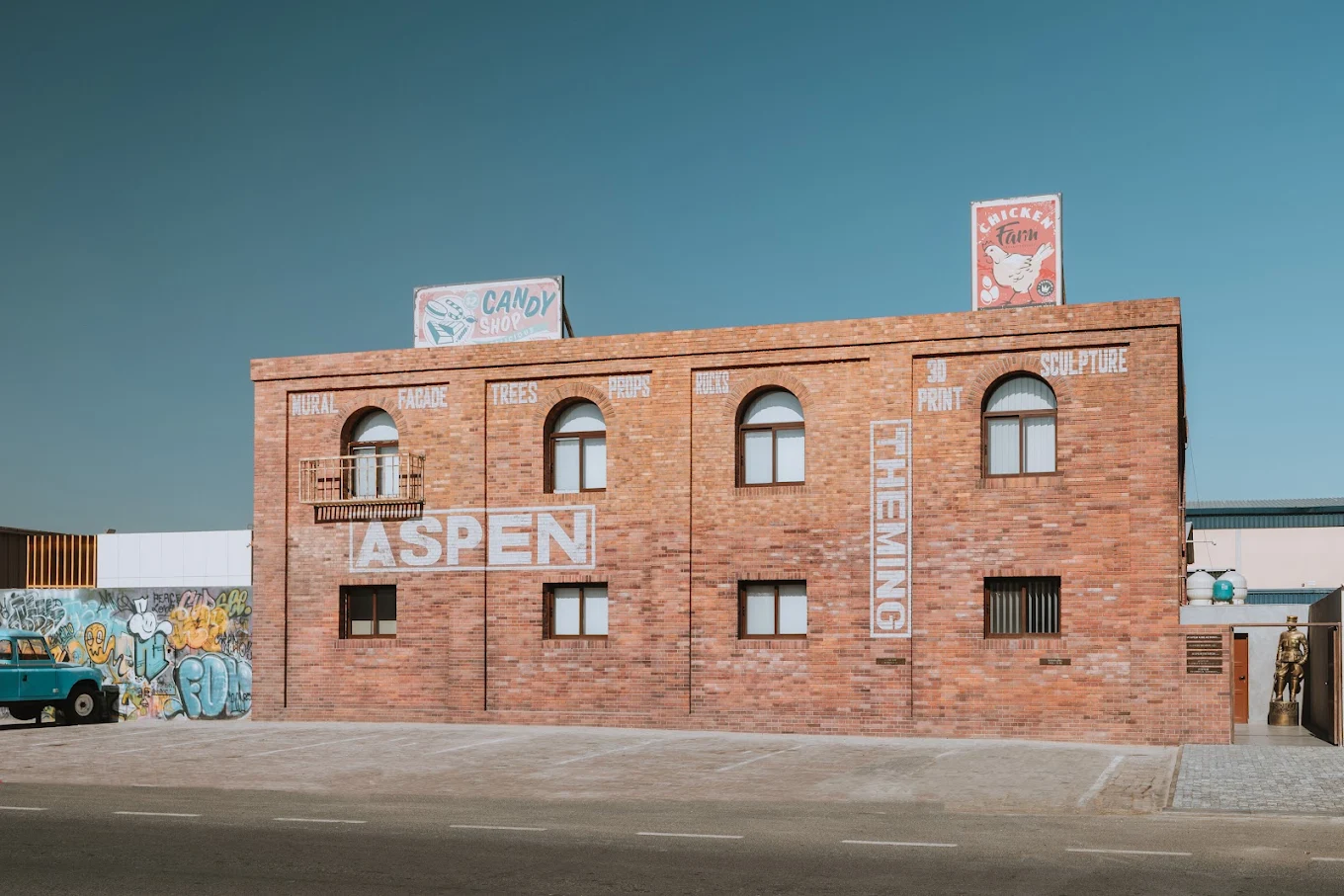 Aspen building in Al Quoz Industrial Area 4, Dubai